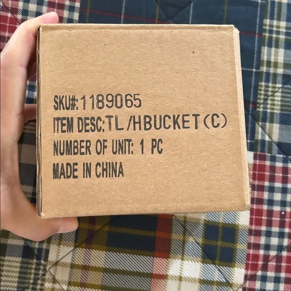 Colorful Beach Bucket tea light holder - Picture 7 of 8